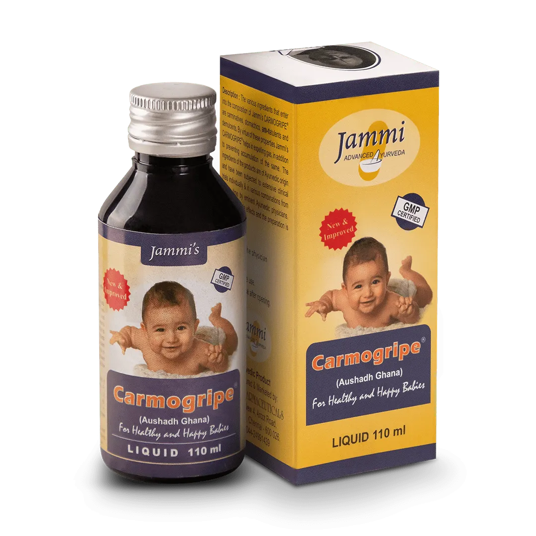 Carmogripe Syrup<br>For Healthy Babies
